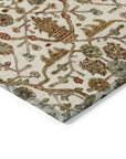 LOOMLAN Rugs Zara Ivory Washable Indoor-Outdoor Rug