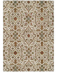 LOOMLAN Rugs Zara Ivory Washable Indoor-Outdoor Rug