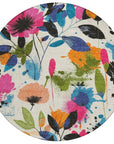 LOOMLAN Rugs Zarabelle Ivory Washable Indoor-Outdoor Rug