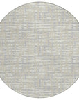 LOOMLAN Rugs Zarifa Beige Washable Indoor-Outdoor Rug