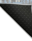 Zarifa Gray Washable Indoor - Outdoor Rug - LOOMLAN - LOOMLAN Rugs - Outdoor Rugs