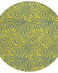LOOMLAN Rugs Zena Yellow Washable Indoor-Outdoor Rug
