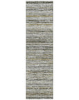 LOOMLAN Rugs Zephyna Gray Washable Indoor-Outdoor Rug