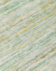 LOOMLAN Rugs Zephyna Mint Washable Indoor-Outdoor Rug