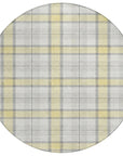 LOOMLAN Rugs Zinara Gold Washable Indoor-Outdoor Rug