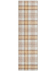 LOOMLAN Rugs Zinara Orange Washable Indoor-Outdoor Rug