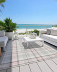 LOOMLAN Rugs Zinara Pink Washable Indoor-Outdoor Rug