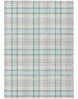 LOOMLAN Rugs Zinara Sky Washable Indoor-Outdoor Rug