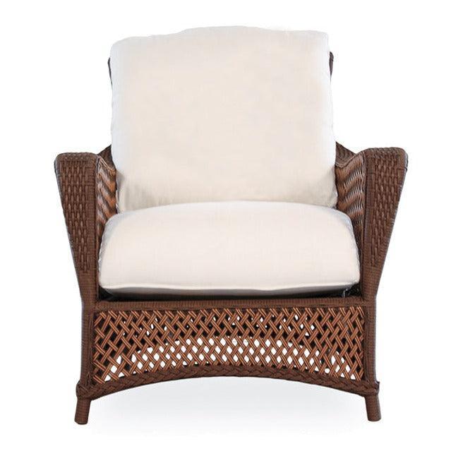 LOOMLAN Outdoor - Grand Traverse Lounge Chair With Sunbrella Cushions Lloyd Flanders - Outdoor Lounge Chairs
