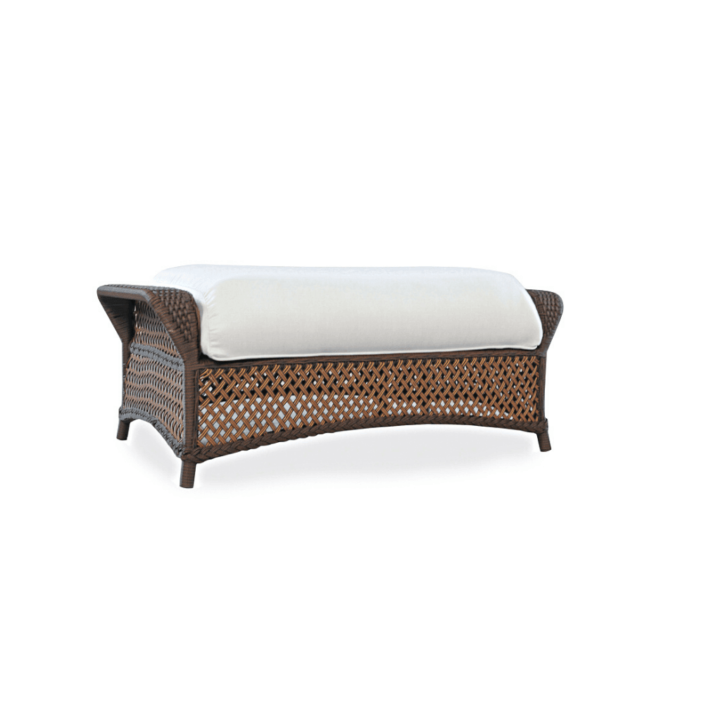 LOOMLAN Outdoor - Grand Traverse Outdoor Large Ottoman Replacement Cushions Lloyd Flanders - Outdoor Replacement Cushions