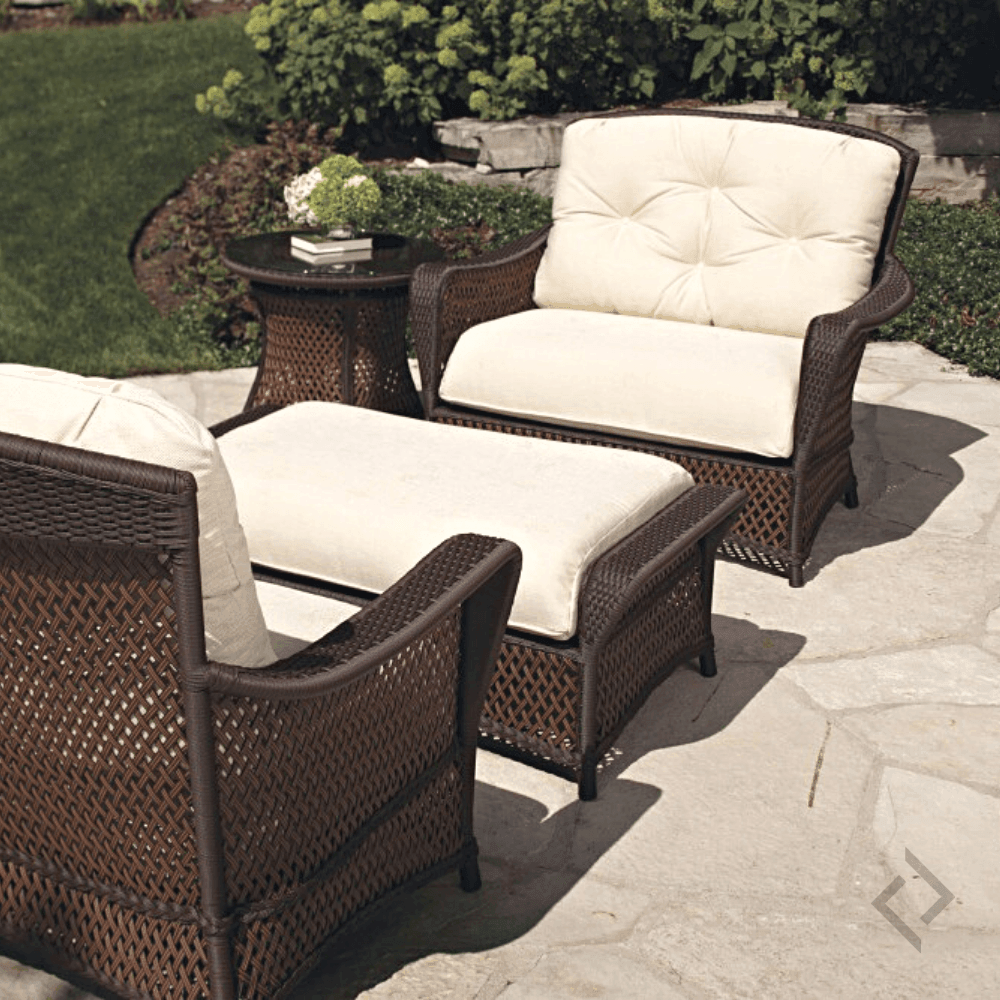LOOMLAN Outdoor - Grand Traverse Patio Chair & A Half Replacement Cushions Lloyd Flanders - Outdoor Replacement Cushions