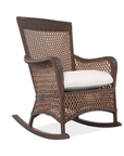 LOOMLAN Outdoor - Grand Traverse Porch Rocker With Sunbrella Cushions Lloyd Flanders - Outdoor Accent Chairs