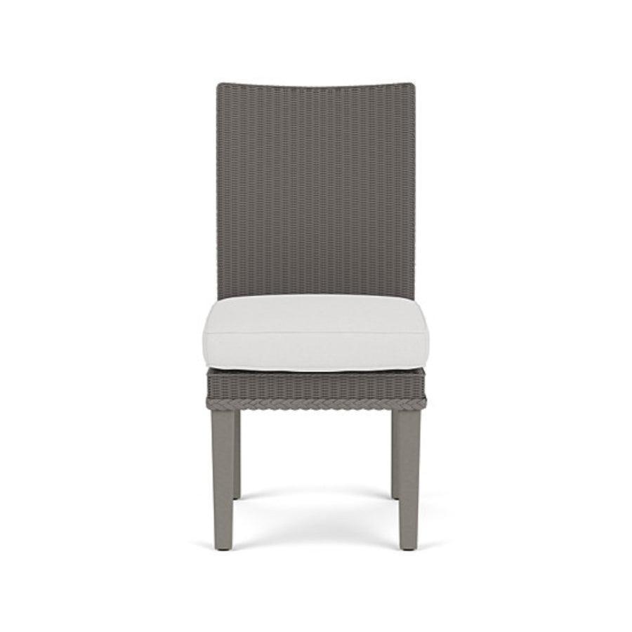 LOOMLAN Outdoor - Hamptons Outdoor Replacement Cushions for Armless Dining Chair - Outdoor Replacement Cushions