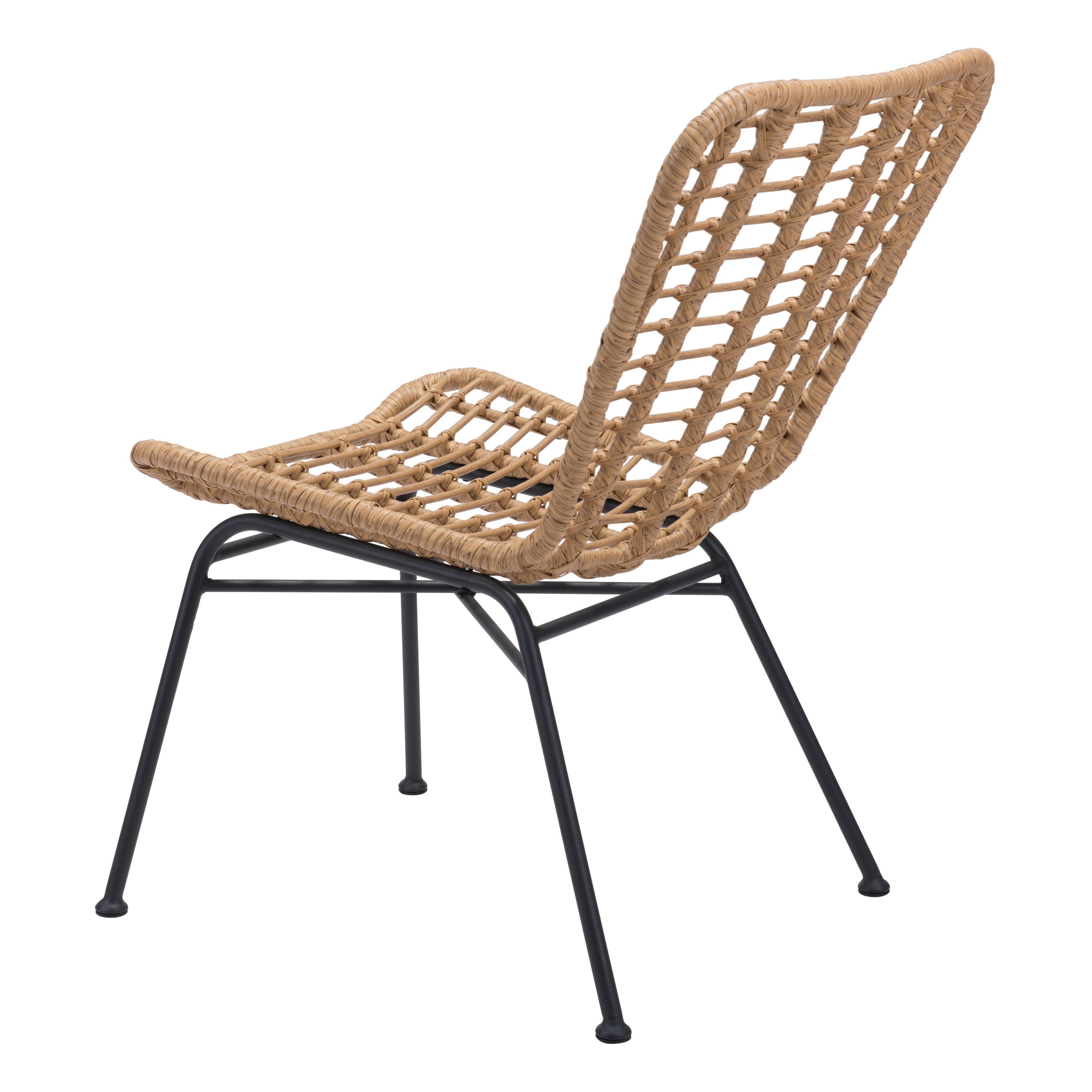 LOOMLAN Outdoor - Lorena Dining Chair (Set of 2) Natural - Outdoor Dining Chairs