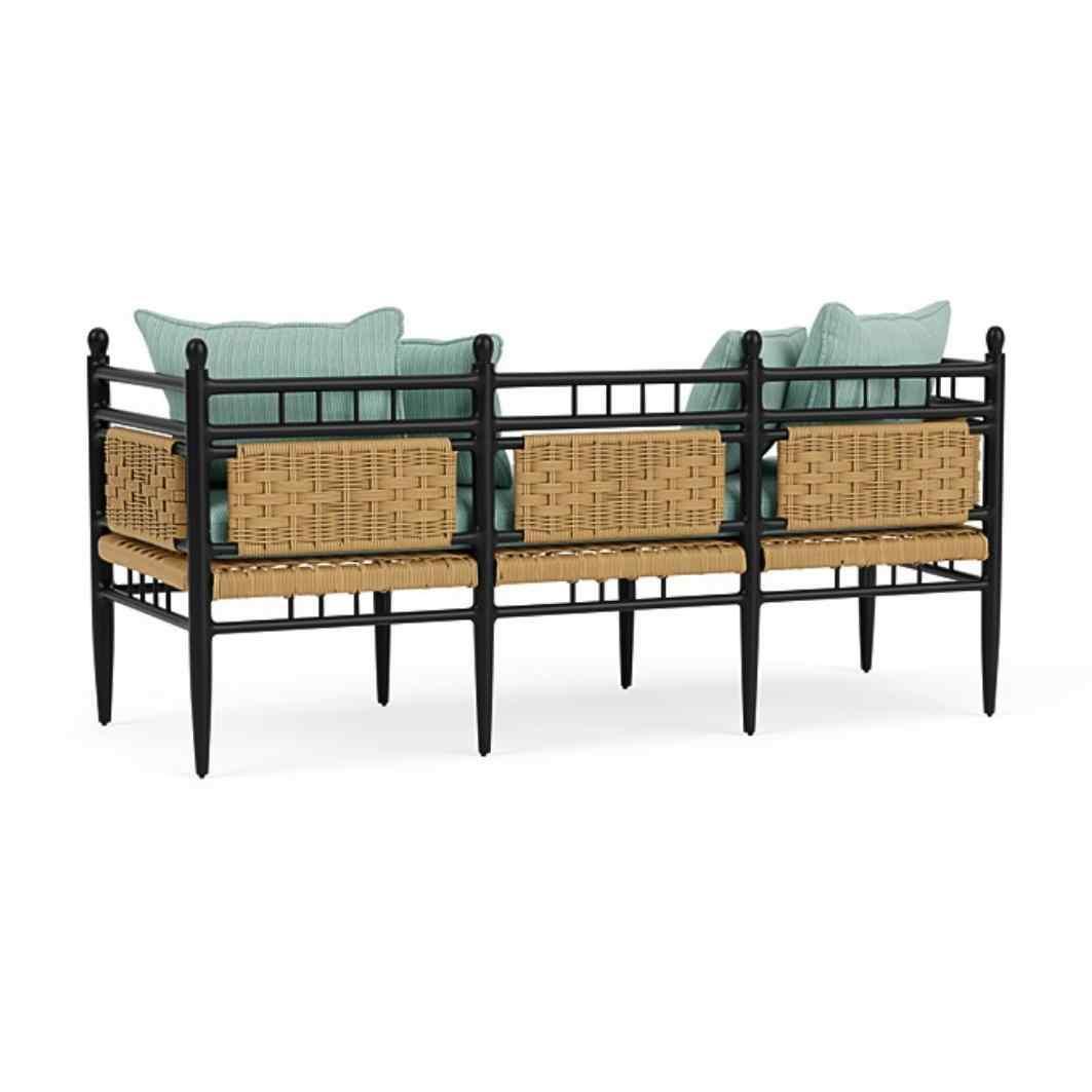 LOOMLAN Outdoor - Low Country Outdoor Replacement Cushions For 3-Seat Garden Bench - Outdoor Replacement Cushions