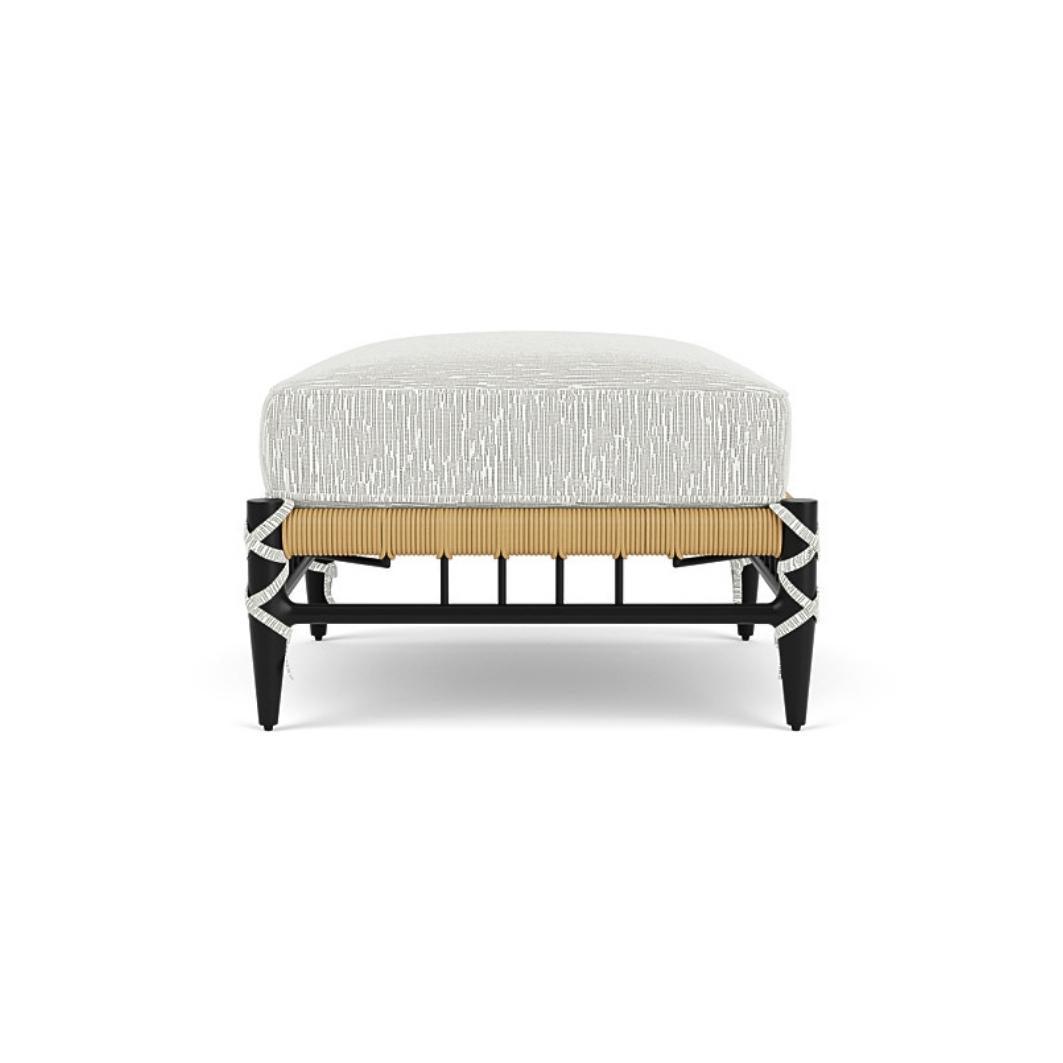 LOOMLAN Outdoor - Low Country Outdoor Replacement Cushions For Ottoman Lloyd Flanders - Outdoor Replacement Cushions