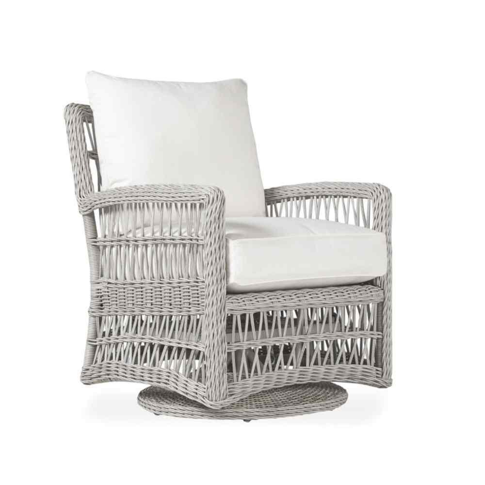 LOOMLAN Outdoor - Mackinac Swivel Glider Chair Outdoor Replacement Cushions Lloyd Flanders - Outdoor Replacement Cushions