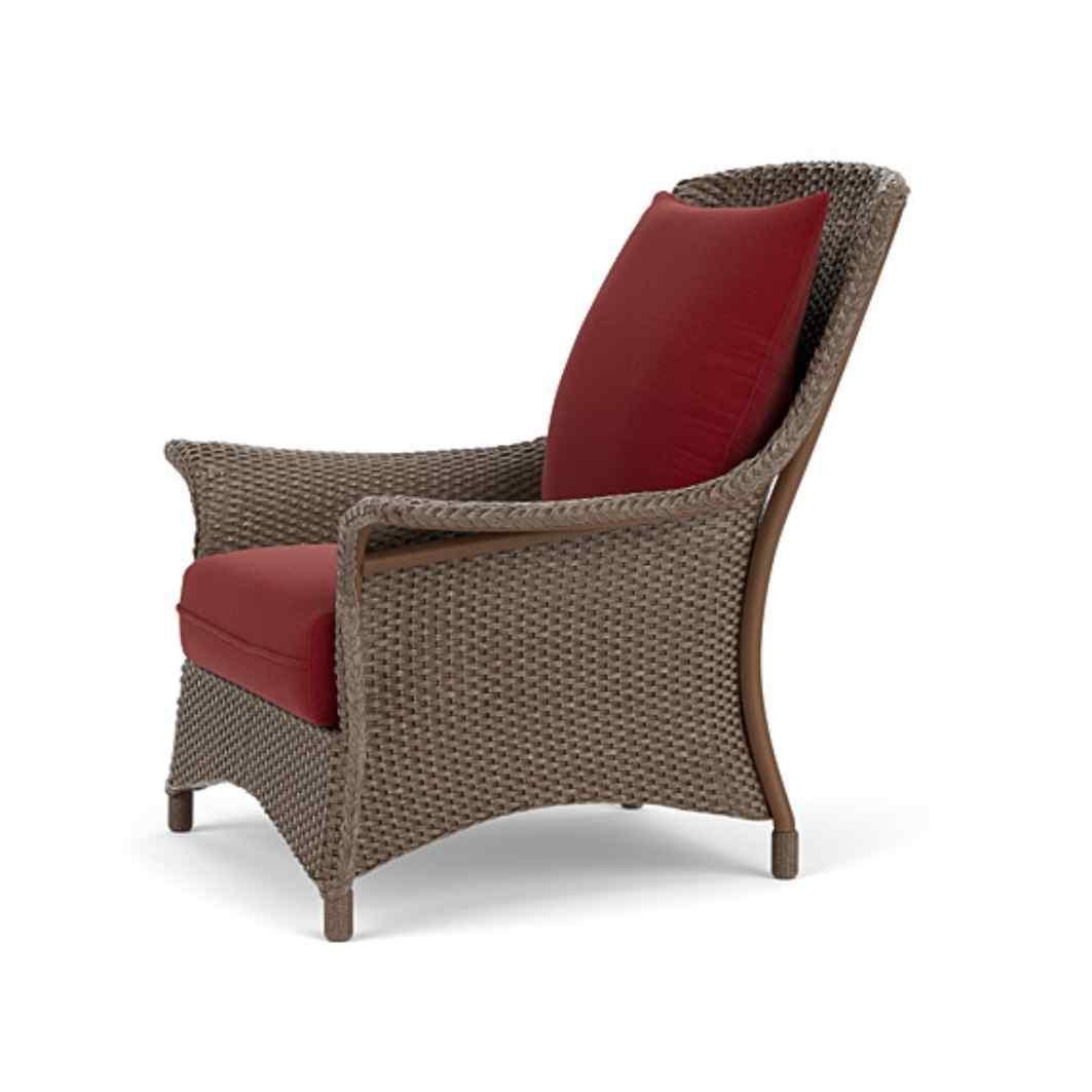 LOOMLAN Outdoor - Mandalay Lounge Chair Premium Wicker Furniture Lloyd Flanders - Outdoor Lounge Chairs