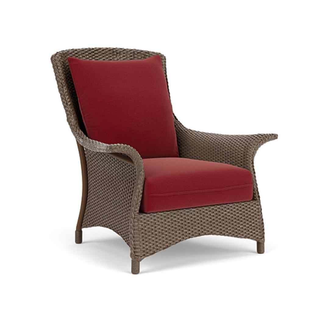 LOOMLAN Outdoor - Mandalay Lounge Chair Premium Wicker Furniture Lloyd Flanders - Outdoor Lounge Chairs