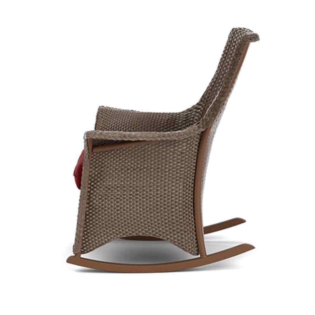 LOOMLAN Outdoor - Mandalay Porch Rocker Premium Wicker Furniture Lloyd Flanders - Outdoor Lounge Chairs