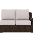 LOOMLAN Outdoor - Mesa Left Arm Loveseat Premium Wicker Furniture Lloyd Flanders - Outdoor Modulars
