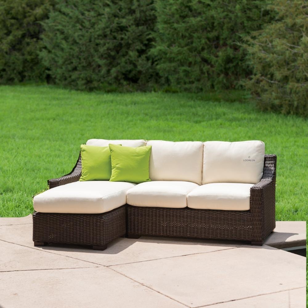 LOOMLAN Outdoor - Mesa Outdoor Replacement Cushions For Left Arm Loveseat Lloyd Flanders - Outdoor Replacement Cushions