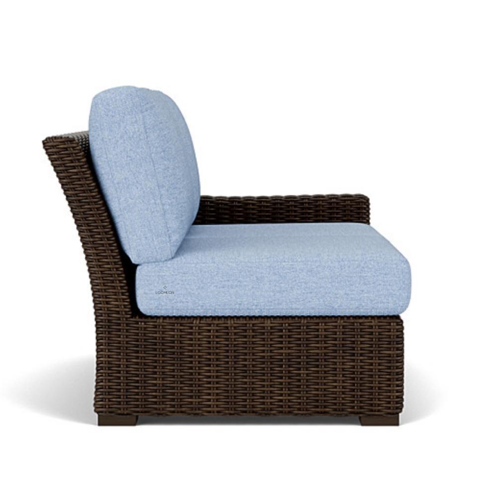 LOOMLAN Outdoor - Mesa Right Arm Chaise Premium Wicker Furniture Lloyd Flanders - Outdoor Modulars
