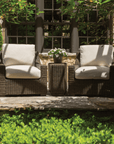 LOOMLAN Outdoor - Mesa Wedge Table Premium Wicker Furniture Lloyd Flanders - Outdoor Modulars