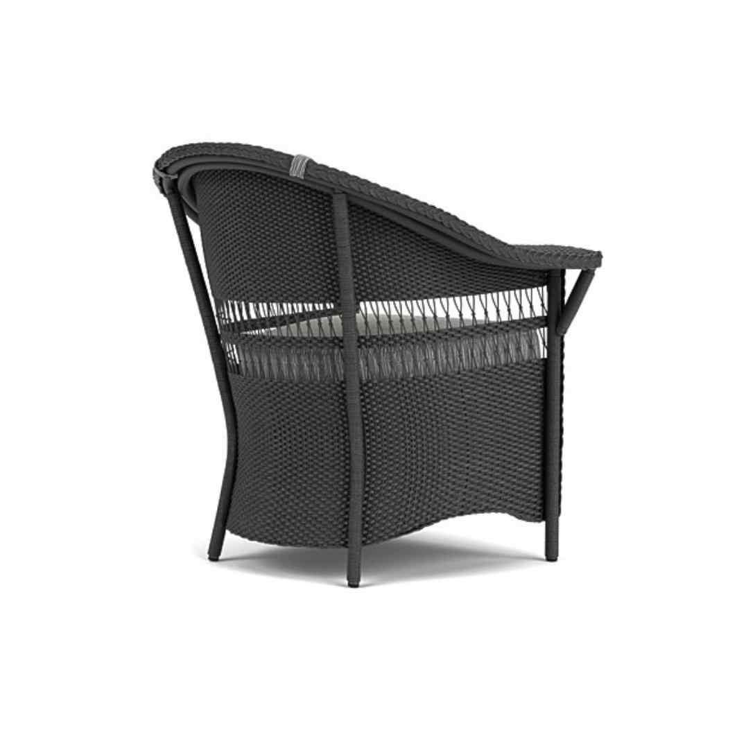 LOOMLAN Outdoor - Nantucket Dining Armchair Premium Wicker Furniture Lloyd Flanders - Outdoor Dining Chairs