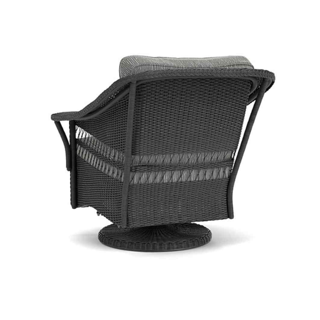 LOOMLAN Outdoor - Nantucket Swivel Glider Lounge Chair Premium Wicker Furniture - Outdoor Lounge Chairs
