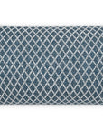 LOOMLAN Outdoor - Outdoor Ambree Lumbar Pillow - Indigo - Outdoor Pillows