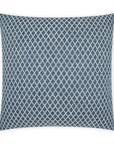 LOOMLAN Outdoor - Outdoor Ambree Pillow - Indigo - Outdoor Pillows