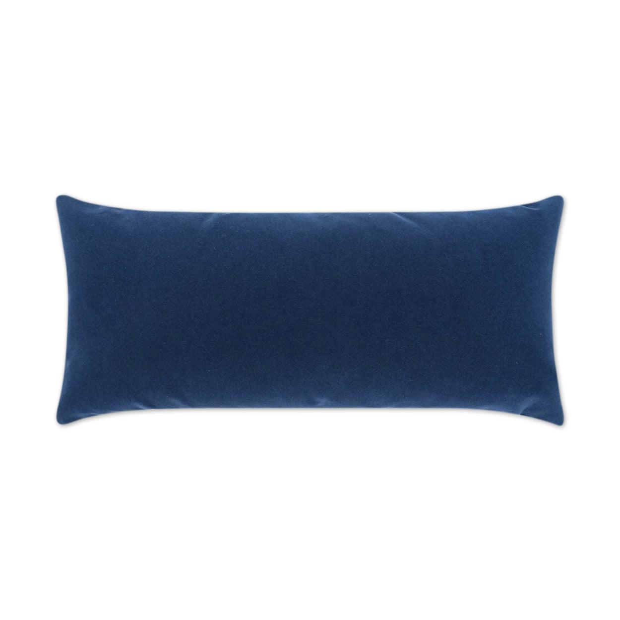 LOOMLAN Outdoor - Outdoor Sundance Duo Lumbar Pillow - Navy - Outdoor Pillows