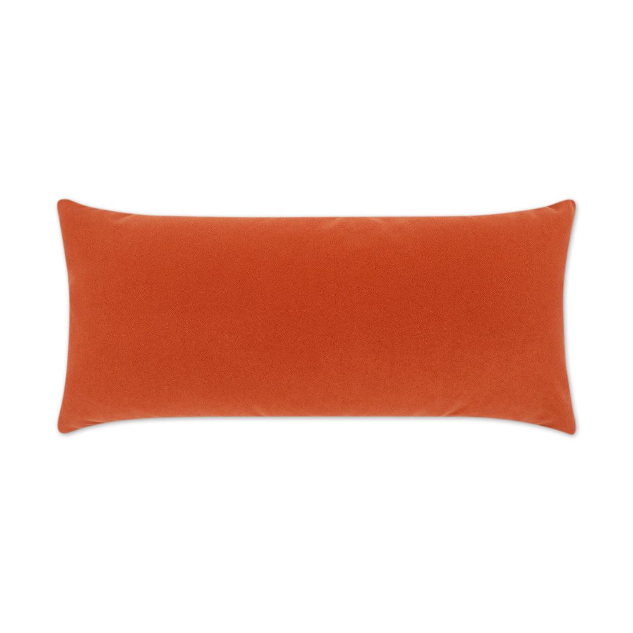 LOOMLAN Outdoor - Outdoor Sundance Duo Lumbar Pillow - Orange - Outdoor Pillows