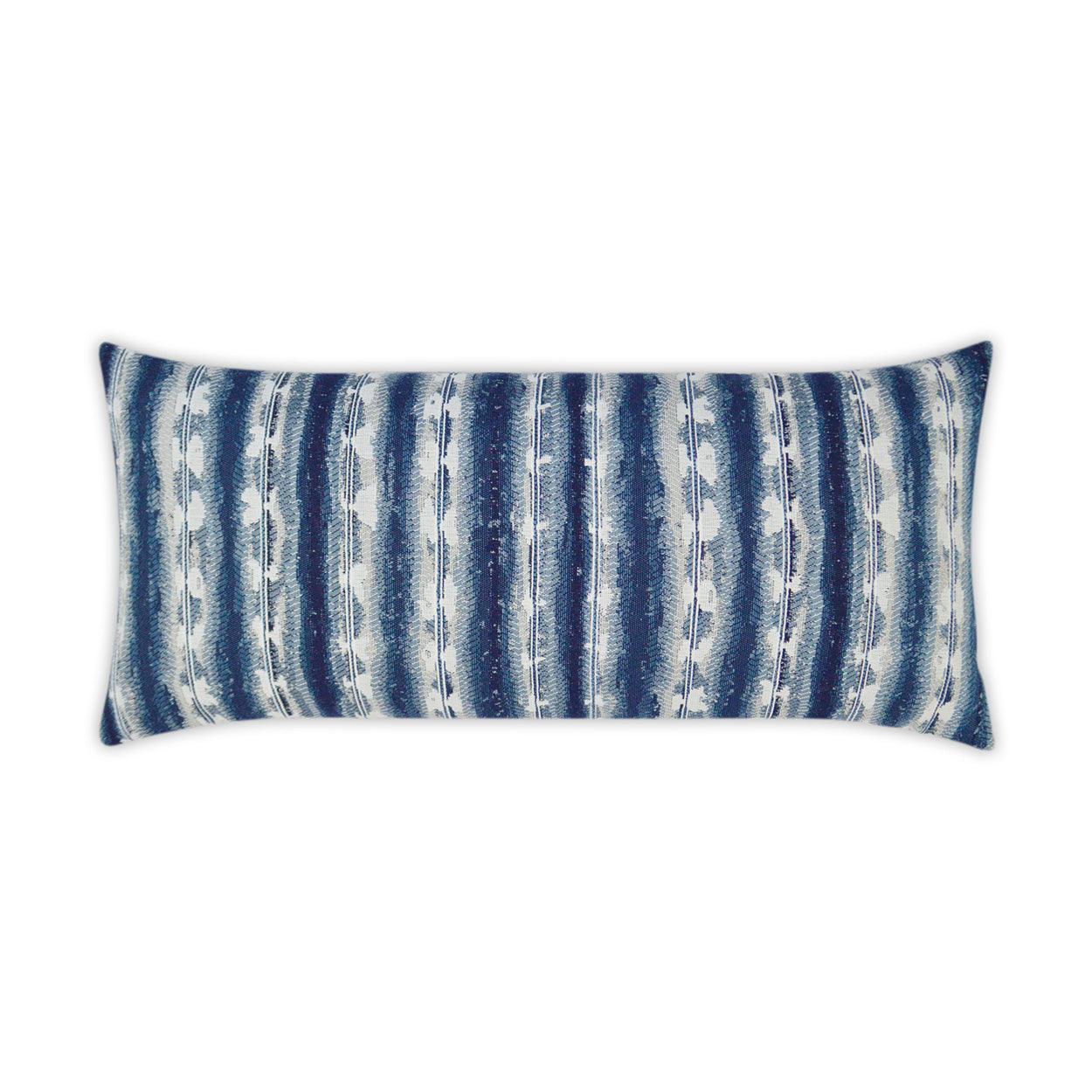 LOOMLAN Outdoor - Outdoor Sunshibo Stripe Lumbar Pillow - Outdoor Pillows