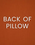 LOOMLAN Outdoor - Outdoor Twist Pillow - Orange - Outdoor Pillows