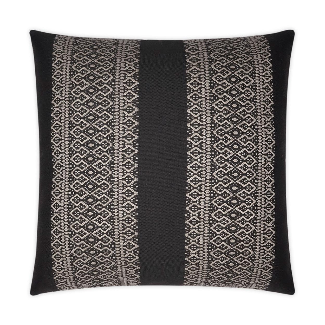 LOOMLAN Outdoor - Outdoor Upton Pillow - Black - Outdoor Pillows