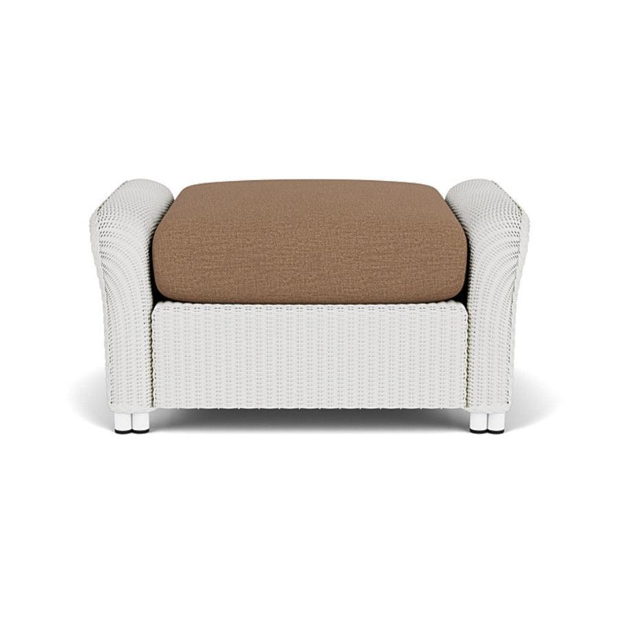 LOOMLAN Outdoor - Reflections Outdoor Replacement Cushions for Ottoman Lloyd Flanders - Outdoor Replacement Cushions