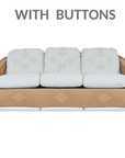 LOOMLAN Outdoor - Reflections Replacement Cushions for 3-Seater Sofa Lloyd Flanders - Outdoor Replacement Cushions