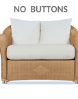 LOOMLAN Outdoor - Reflections Replacement Cushions for Chair & Half Lloyd Flanders - Outdoor Replacement Cushions