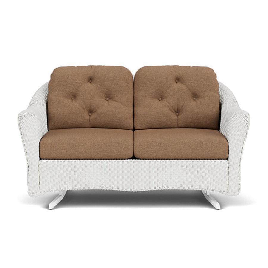 LOOMLAN Outdoor - Reflections Replacement Cushions for Loveseat Glider Lloyd Flanders - Outdoor Replacement Cushions