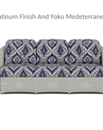 LOOMLAN Outdoor - Reflections Wicker 3-Seater Sofa Set With Coffee Table Lloyd Flanders - Outdoor Lounge Sets