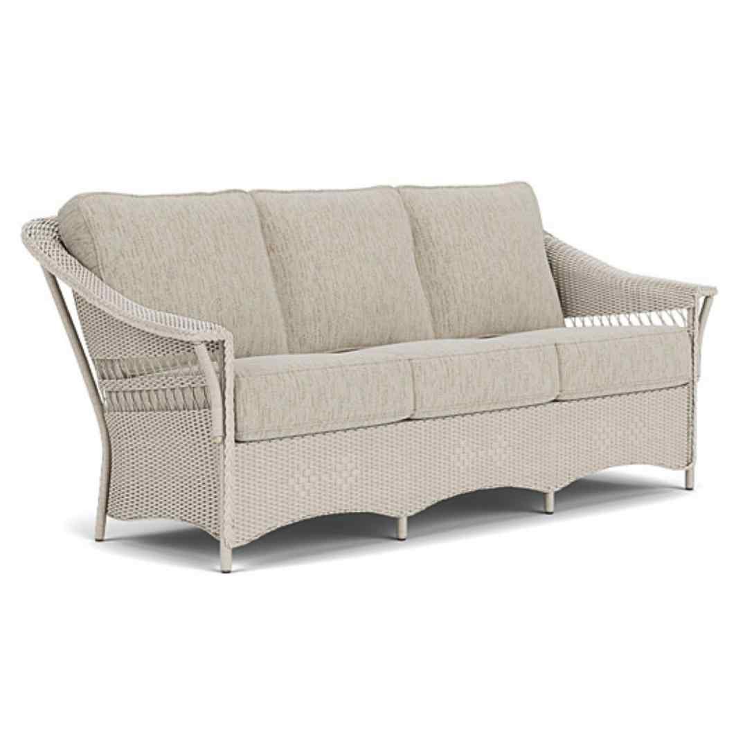 LOOMLAN Outdoor - Replacement Cushions for Nantucket Sofa Premium Wicker Furniture - Outdoor Replacement Cushions