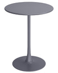 LOOMLAN Outdoor - Soleil Bar Table Gray - Outdoor Counter Tables
