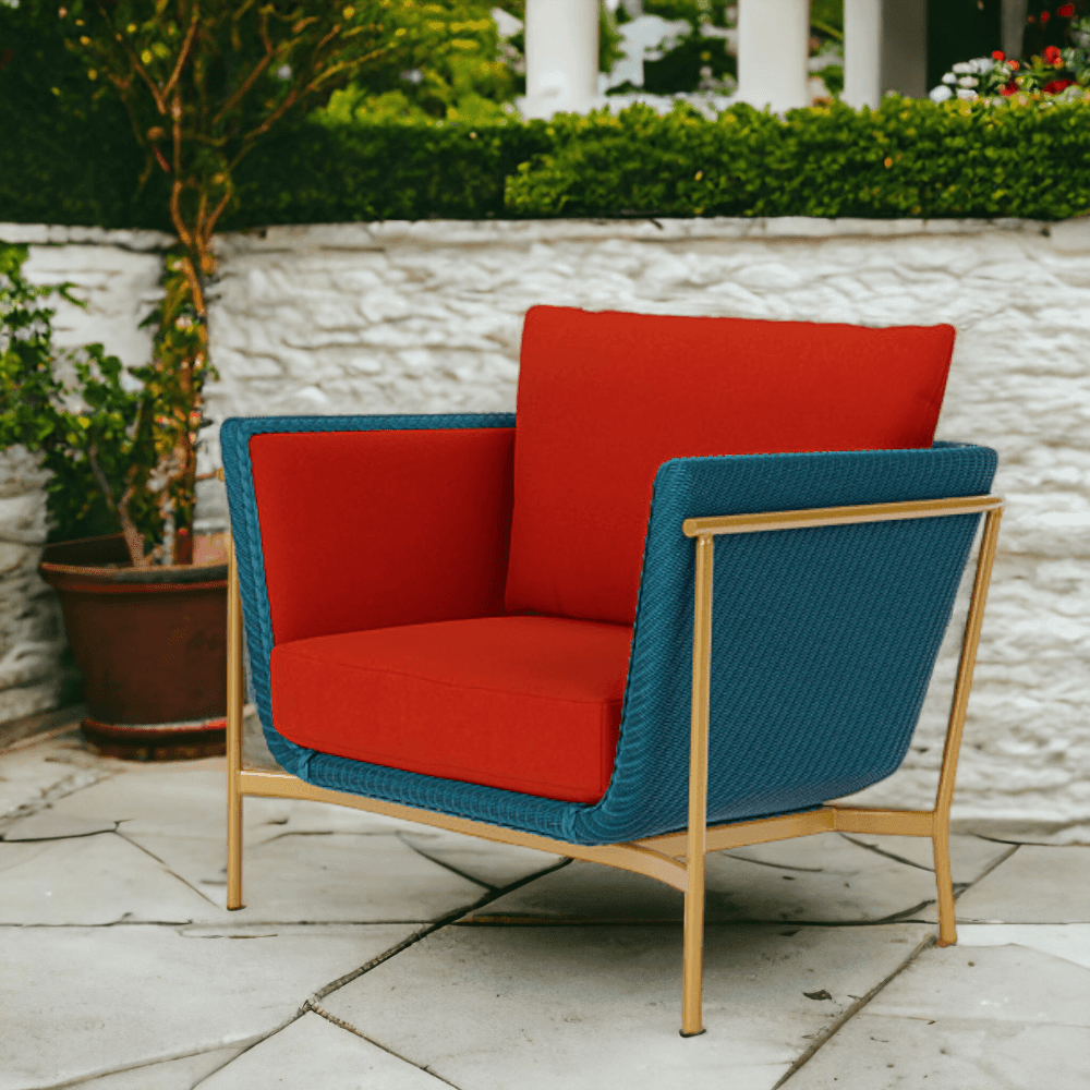 LOOMLAN Outdoor - Solstice Outdoor Wicker Lounge Chair Patio Furniture Lloyd Flanders - Outdoor Lounge Chairs