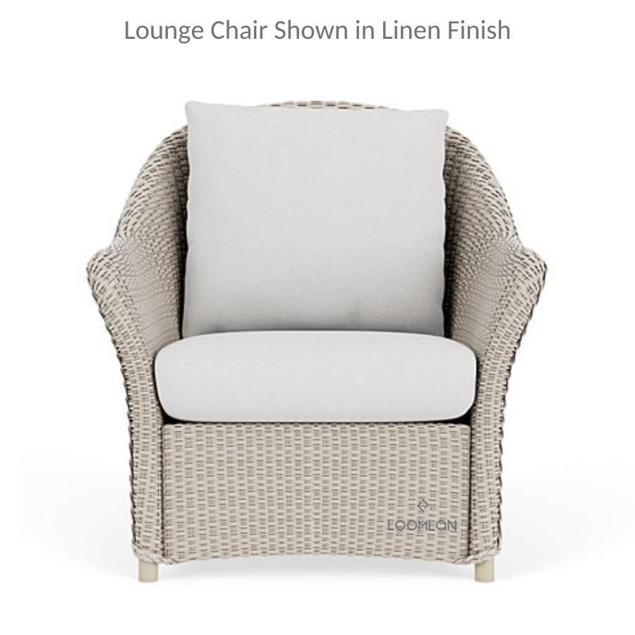 LOOMLAN Outdoor - Weekend Retreat Lounge Chair All Weather Wicker Lloyd Flanders - Outdoor Lounge Chairs