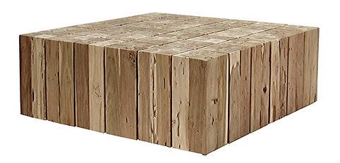 LOOMLAN Outdoor - Xander Coffee Table Square Natural - Outdoor Coffee Tables