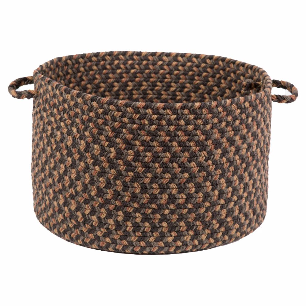 Rhody Rug Easy Living Braided Handmade Indoor-Outdoor Basket