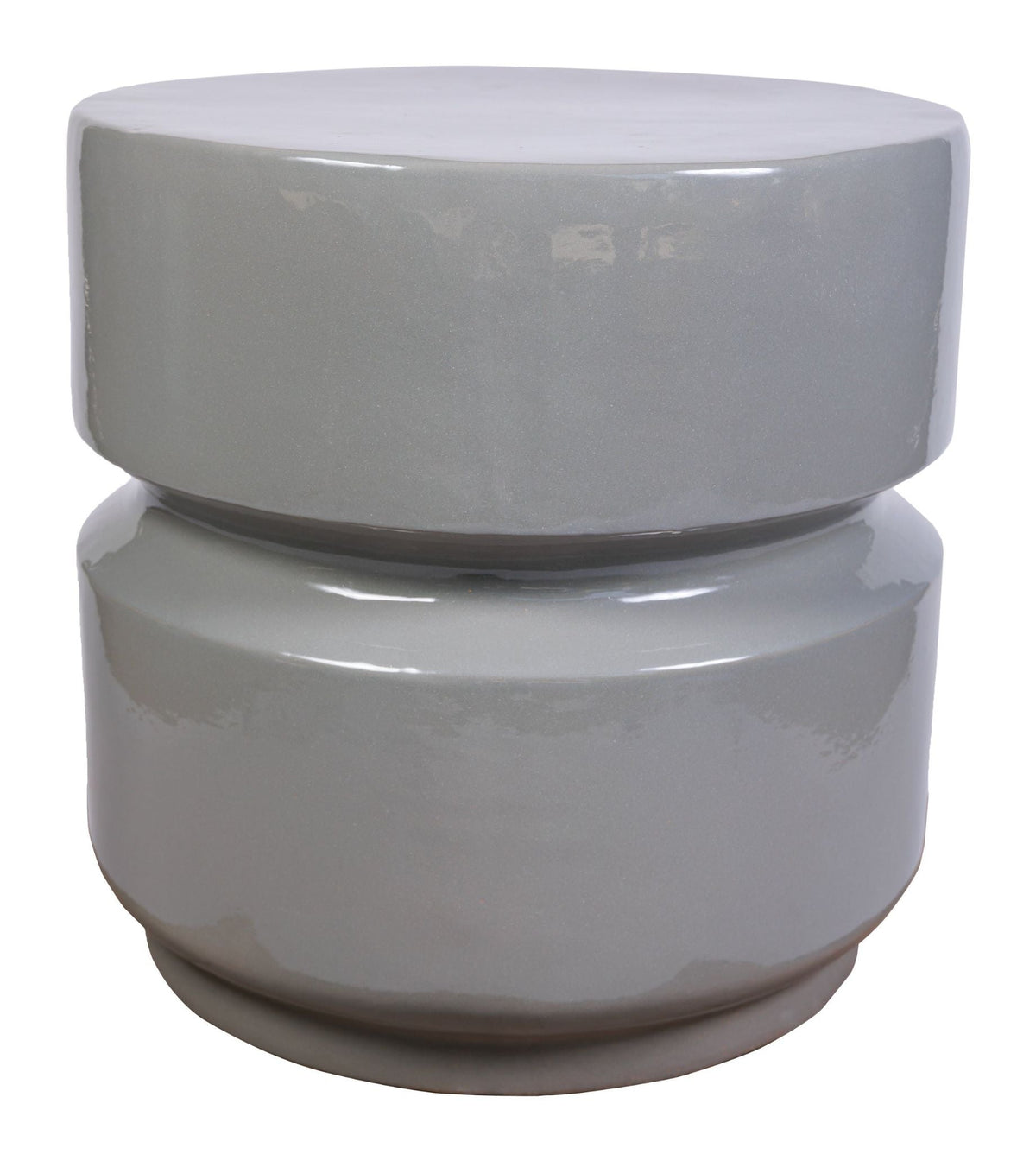 Balance Glazed Ceramic Patio Stool -- view 22