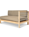 SoHo Teak Patio Sectional Sofa with Sunbrella Cushion -- view 25